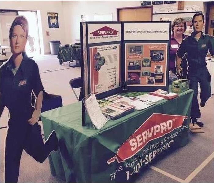 SERVPRO at our local Expo