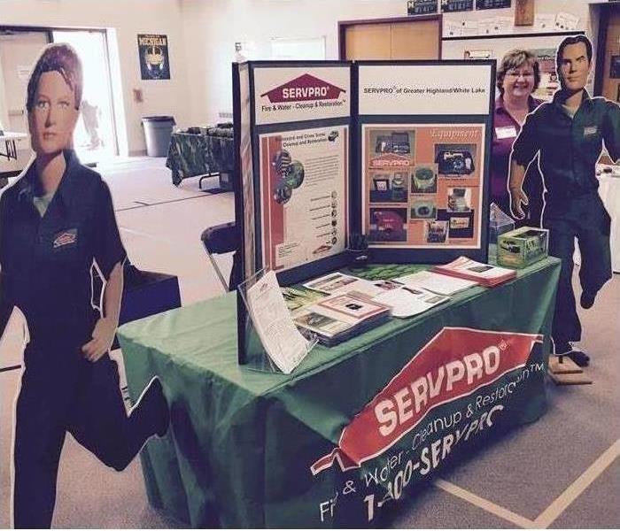 SERVPRO at our local Expo